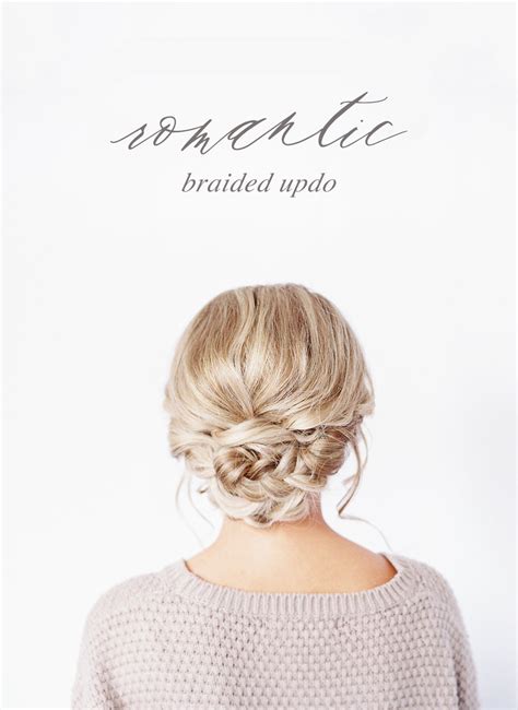 Diy Tutorial Braided Romantic Updo Hannah Forsberg Destination Wedding Photographer