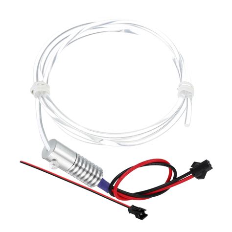 Uxcell Mm M Pmma Side Glow Fiber Optic Cable Kit With Led Aluminum