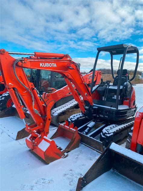 Used 2016 Kubota U25 Hgs Mini Excavator For Sale Heavy Equipment London Kijiji