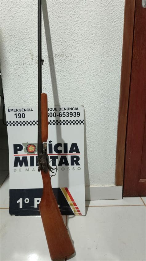 Polícia Militar prende homem que agrediu casal arma de fogo em