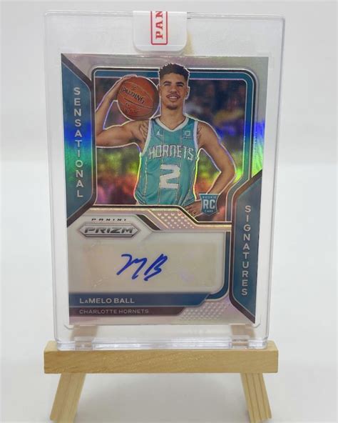 Lamelo Ball Panini Prizm Sensational Signatures Silver