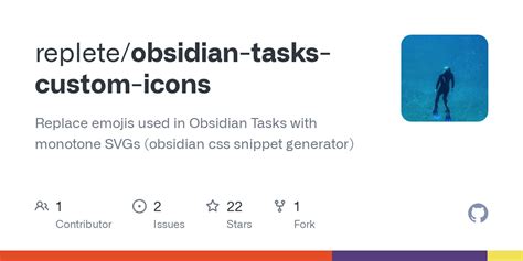 GitHub - replete/obsidian-tasks-custom-icons: Replace emojis used in ...