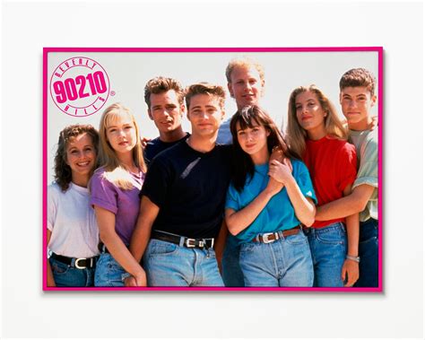 Digital File Beverly Hills 90210 Poster Kelly, Brandon, Brenda, Dylan ...