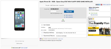 Used Iphones With Flappy Bird Installed Going For 100k On Ebay