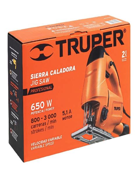 Sierra Caladora Profesional Truper W