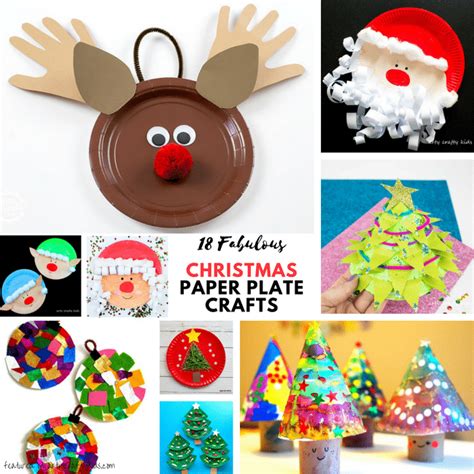 Fabulous Paper Plate Christmas Crafts - Arty Crafty Kids