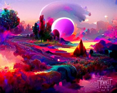 ArtStation - A beautiful alien planet | Artworks