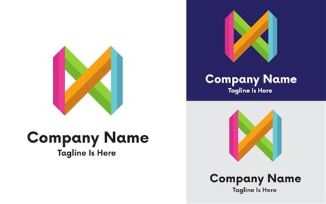 Premium Vector | Abstract shape logo design