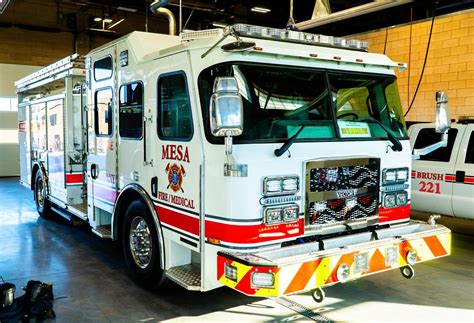 Mesa Rolls Out Its First Electric Fire Truck Kjzz