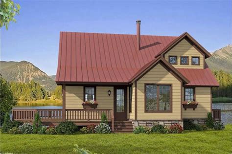 Check Out the Detailed Floor Plan for this Charming 3-Bedroom Cabin