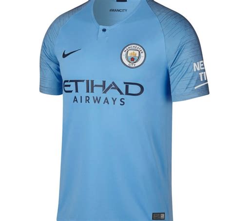 Manchester City 2019 Les Nouveaux Maillots De Football 18 19