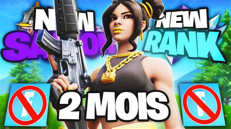 Je Rejoue Fortnite Mois Apr S D Couverte De Mon Rang Et De La