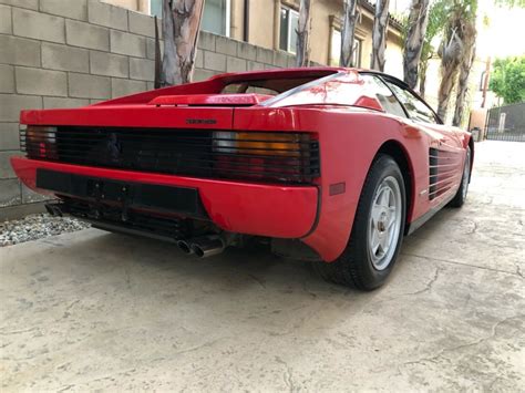 Low Miles Original Paint 1985 Ferrari Testarossa Monospecchio US