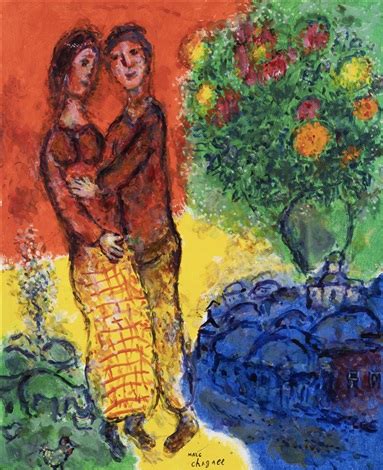 Couple Au Village By Marc Chagall On Artnet