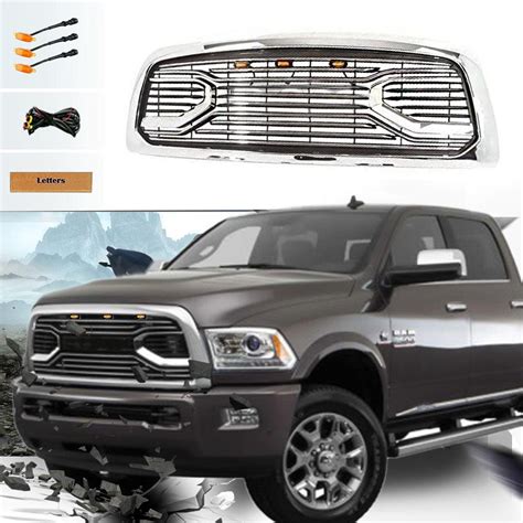 Goodmatchup Front Grille For 2013 2014 2015 2016 2017 2018 Dodge Ram