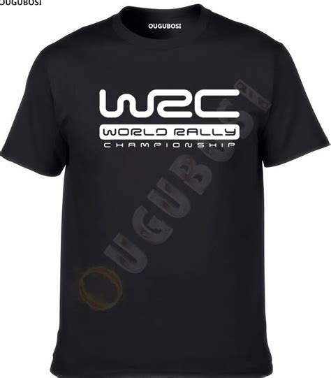 WRC FIA World Rally Championship Logo Men's Black T Shirt XS XXL-in T ...