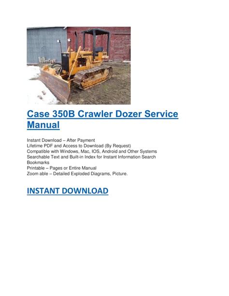 Ppt Case B Crawler Dozer Service Manual Powerpoint Presentation