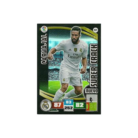 Oferta Cromos Carvajal Nuevo S Per Cracks Adrenalyn Xl Liga Bbva