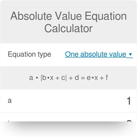 Solving Absolute Value Equations Inequalities Calculator - Diy Projects