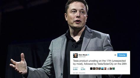 Elon Musk Promet Sur Twitter La Pr Sentation D Un Nouveau Produit Tesla