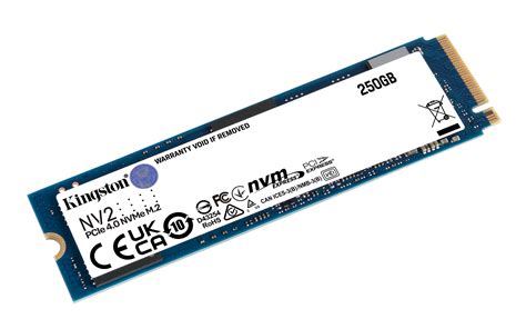 250 GB Kingston NV2 SSD M 2 2280 NVMe PCIe Gen 4