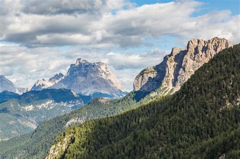 Monte Pelmo Mountain In Italian Dolomites Stock Photo Image Of Scenic