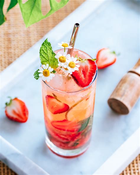 Strawberry Mojito The Social Sipper