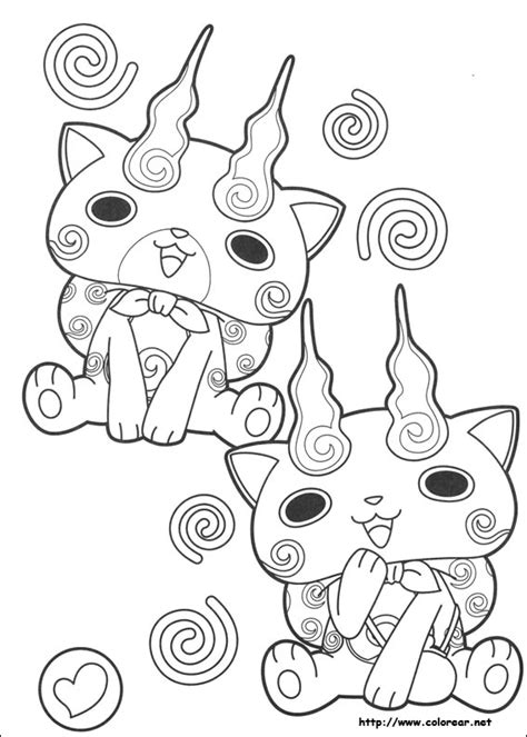 Dibujos Para Colorear De Yo Kai Watch