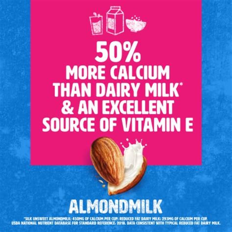 Silk Original Unsweetened Almond Milk 96 Fl Oz King Soopers