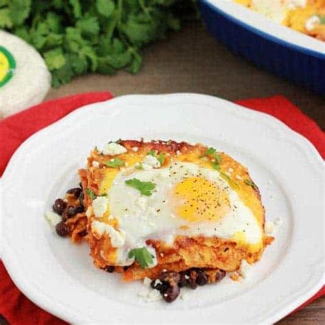 Easy Baked Huevos Rancheros Casserole One Sweet Appetite