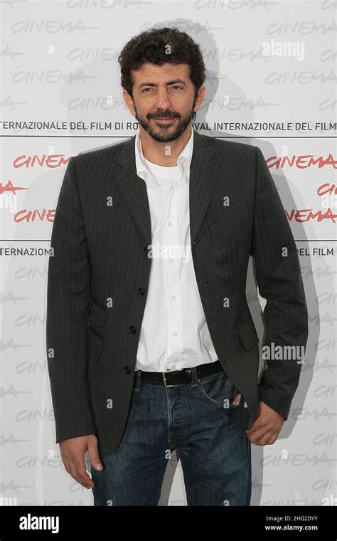 Alberto Rodriguez at a photocall for the movie 'Up in the air', Rome ...