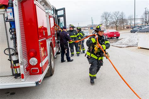 Argonne Firefighter Drills Seth Hammond Photography