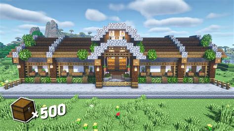 おしゃれな巨大倉庫を作る方法 【マイクラ建築 16】 マイクラ（minecraft）動画まとめ