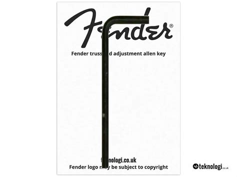 Fender Player Telecaster Truss Rod Adjustment Allen Key Wrench Mim