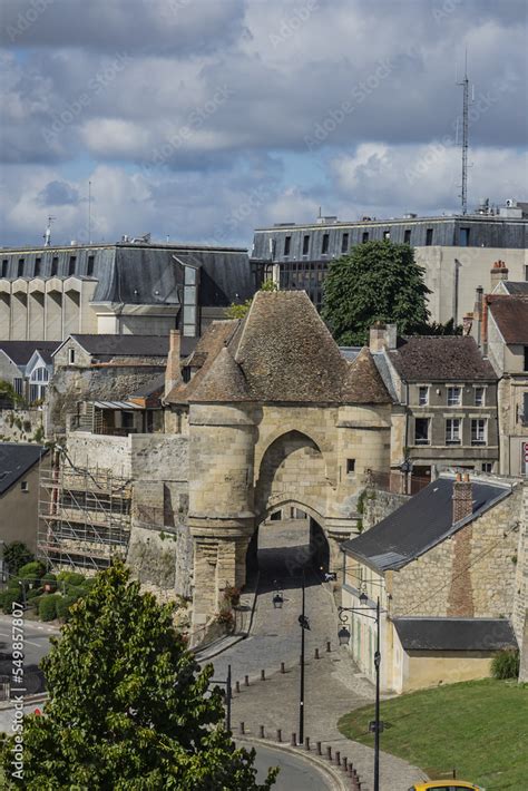 Porte D Ardon Well Preserved Fortified Gate Of The Urban Wall Is One