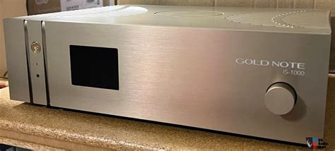 Gold Note IS 1000 Deluxe Integrated Amplifier DAC Music Streamer