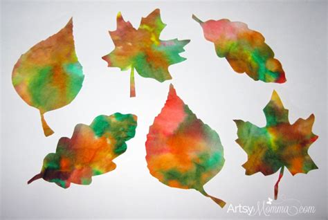 Easy Fall Leaf Projects For Toddlers And Preschoolers Artsy Momma