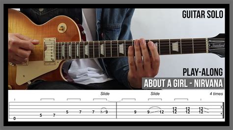 About A Girl Tab Guitar Solo Nirvana Youtube