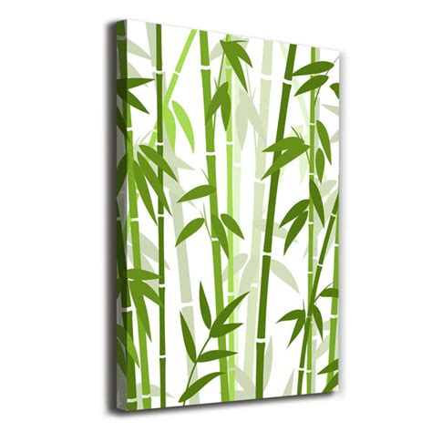 Sansibar Home Bamboo Kunstdrucke Auf Leinwand Wayfair De