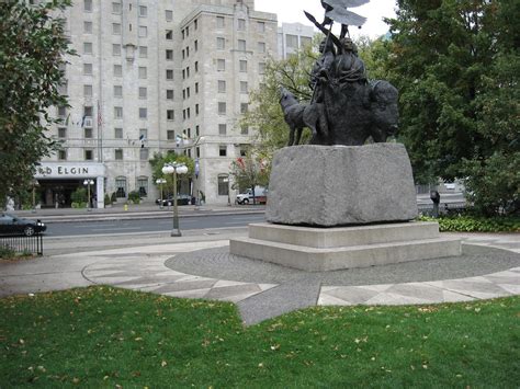 Memorials in Ottawa: Aboriginal War Veterans Memorial