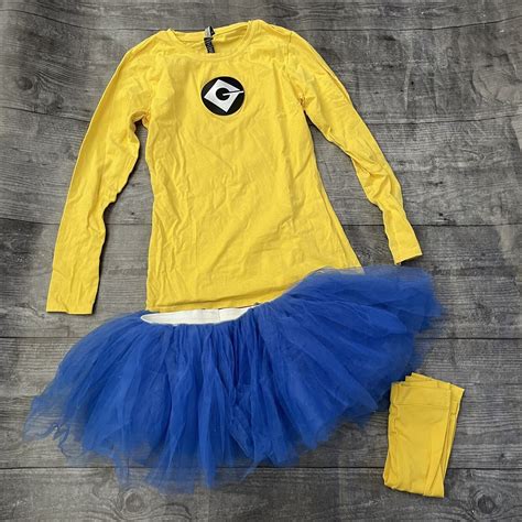 Despicable Me Minion Halloween Costume Shirt Tutu Tig… Gem