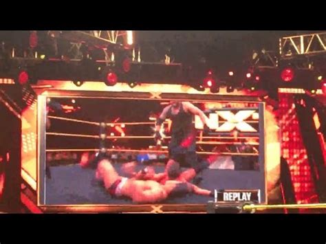 Wrestler Suffers Concussion At Nxt Tv Tapings Youtube