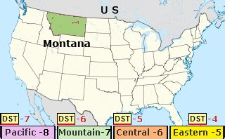 Daylight Savings Time Montana, USA DST - Time Zone, Time Change 2025