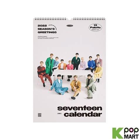 Seventeen Wall Calendar Kpopmart