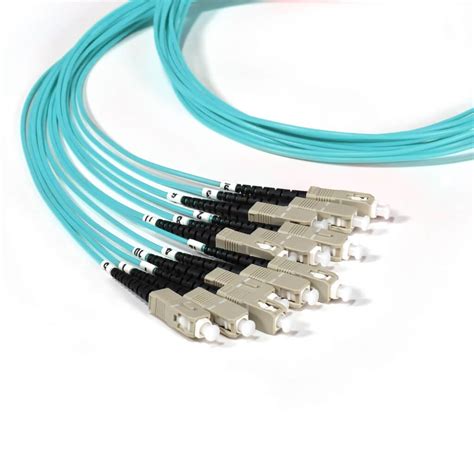 Preterminated Fiber Optic Cable Indoor Outdoor F Multimode Om Sc