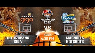 Pba Live Score Magnolia Hotshots Vs Tnt Tropang Giga Semifinals