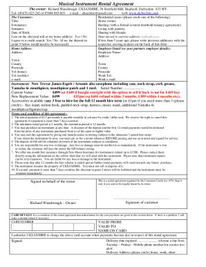 Fillable Online Rental Agreements Pdf Forms For Free Rental Forms