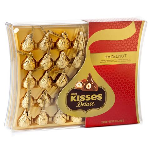 Hershey Hazelnut Kisses Deluxe T Box • Chocolate T Boxes • Bulk Chocolate • Oh Nuts®