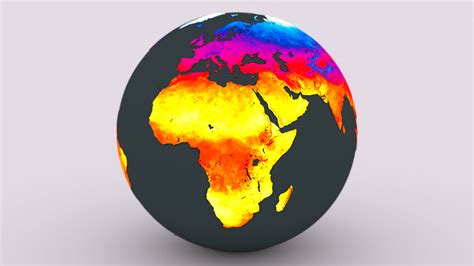 Visualising Land Surface Temperature