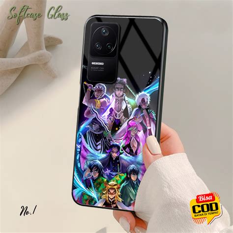 Jual SOFTCASE GLASS KACA POCO F4 CASING HP KILAU FOR ALL TIPE HP CC27